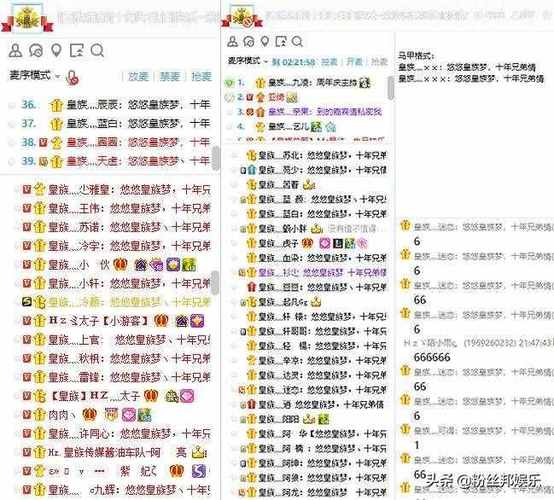 yy直播里面到底有些什么图标