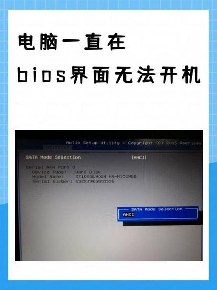 电脑进入bios无法开机