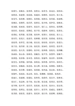 最新男孩名字大全