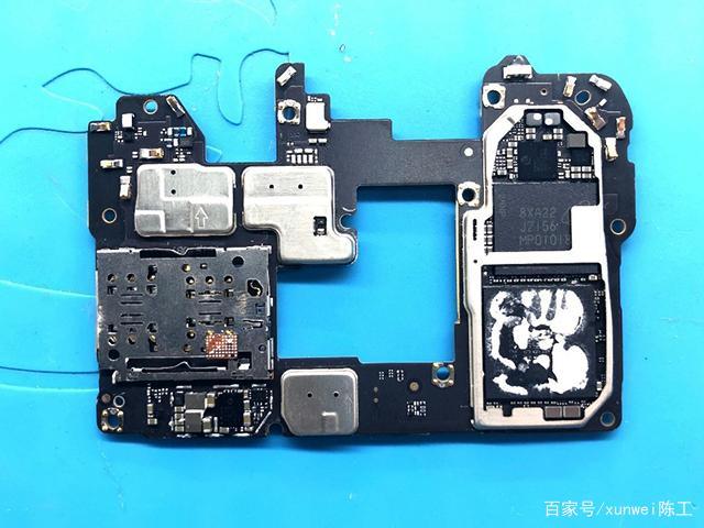 mate20开机键拆解图