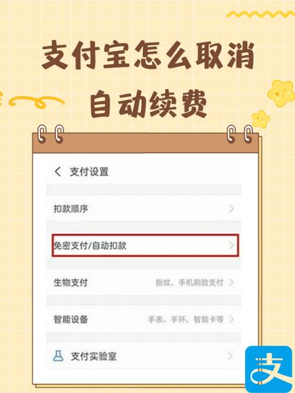 支付宝续费的怎么取消自动续费