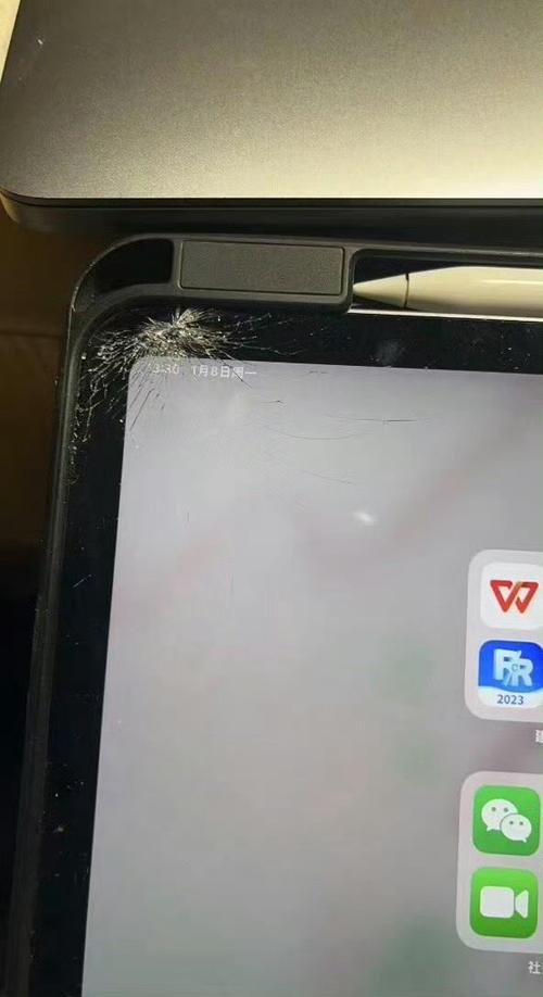ipad屏幕摔碎了