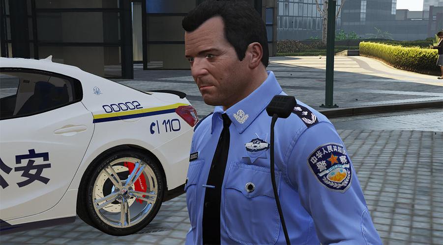 GTASA中国警察模组