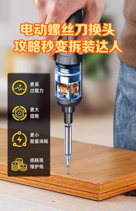 电动螺丝刀视频换头
