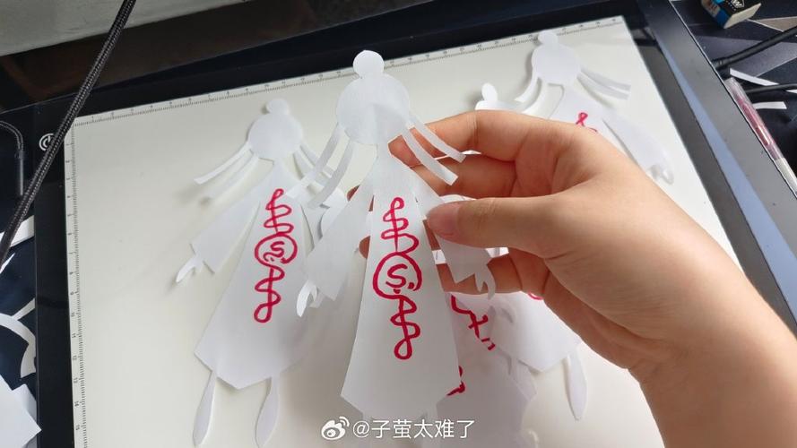 八卦纸人的剪法图解图标