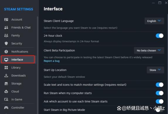 steam手机端改中文方法图标