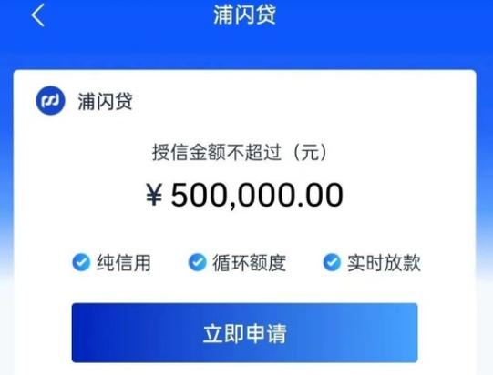 负债高能申请浦闪贷吗