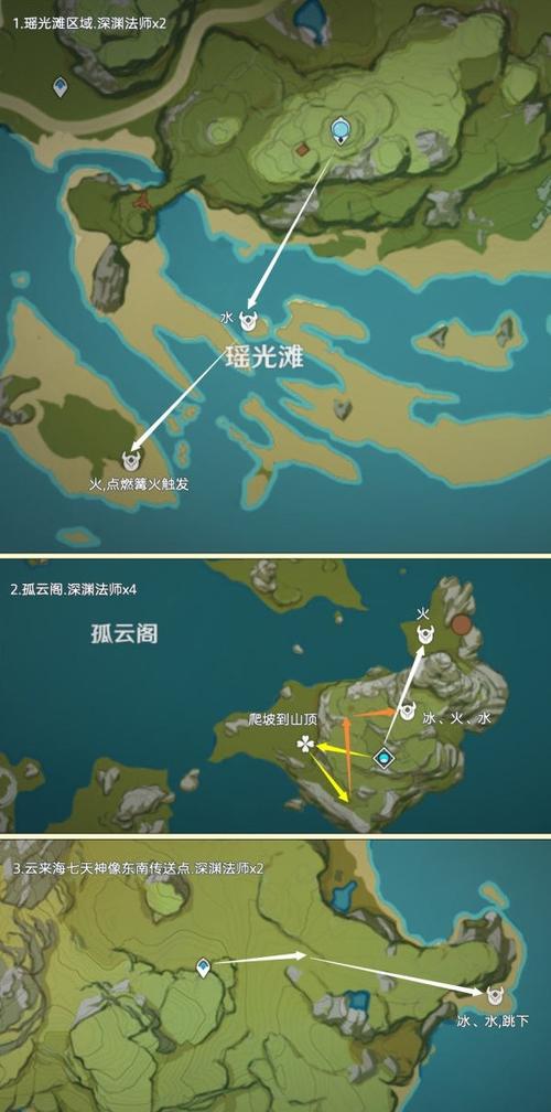原神追查深渊使徒的踪迹怎么打图标