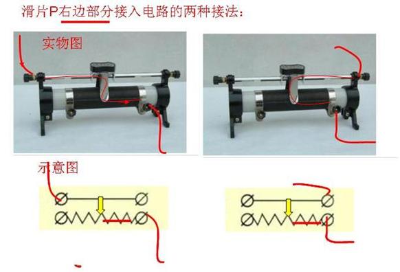 滑动变阻器怎么看电阻变大变小