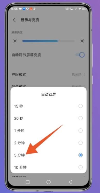 ipad调屏幕显示时间