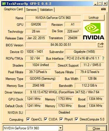 gtx960什么cpu能带动