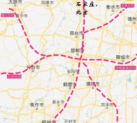 邯郸高铁规划