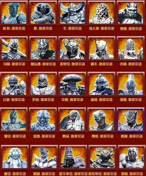 假面骑士官方图鉴