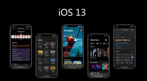 ios 13 深色 浅色图标