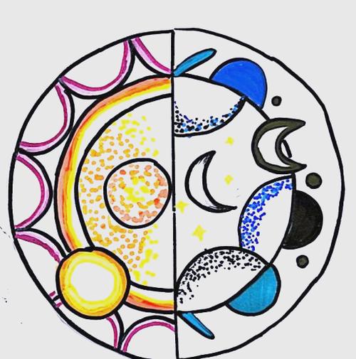 圆画作品图片大全