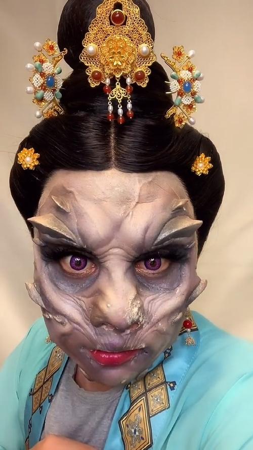 特效化妆成狐狸