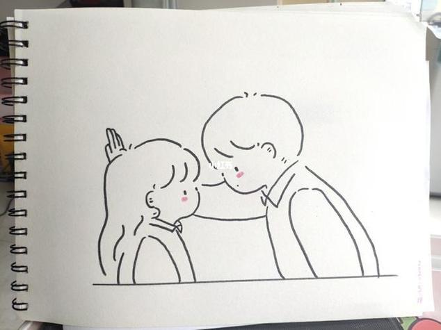甜甜蜜蜜的图画