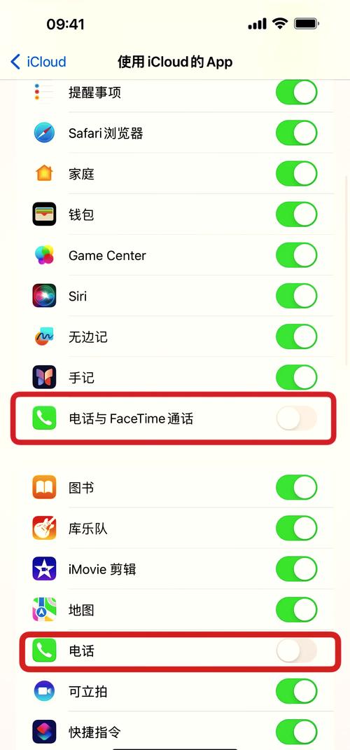 关闭共享通话记录的方法图标