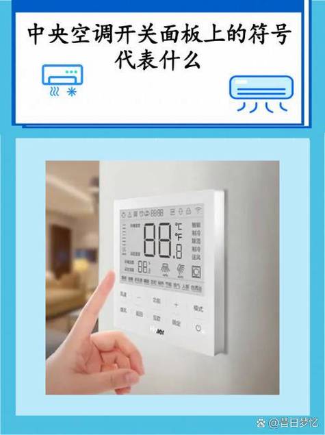 中央空调面板使用方法