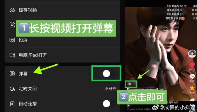 影视大全在哪里开弹幕图标
