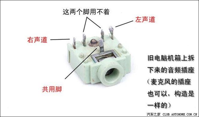 怎么改装aux音频输入插口