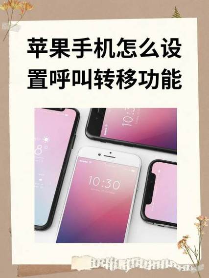 苹果呼叫转移取消不掉