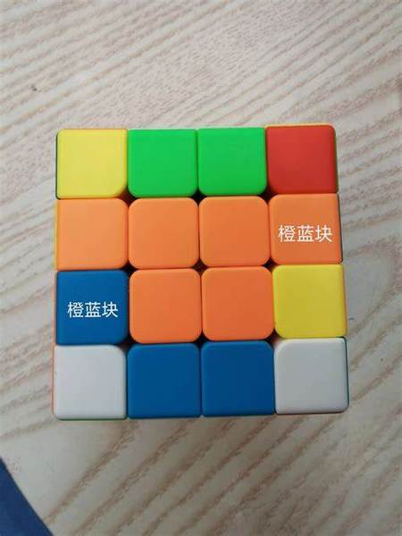 魔方摔坏了怎么拼回去