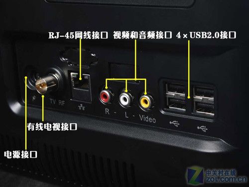 海尔电视音响插孔在哪