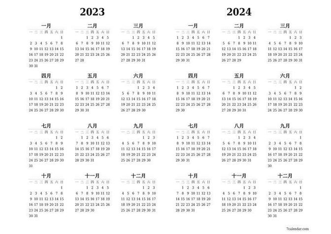 2024年日历正宗老黄历