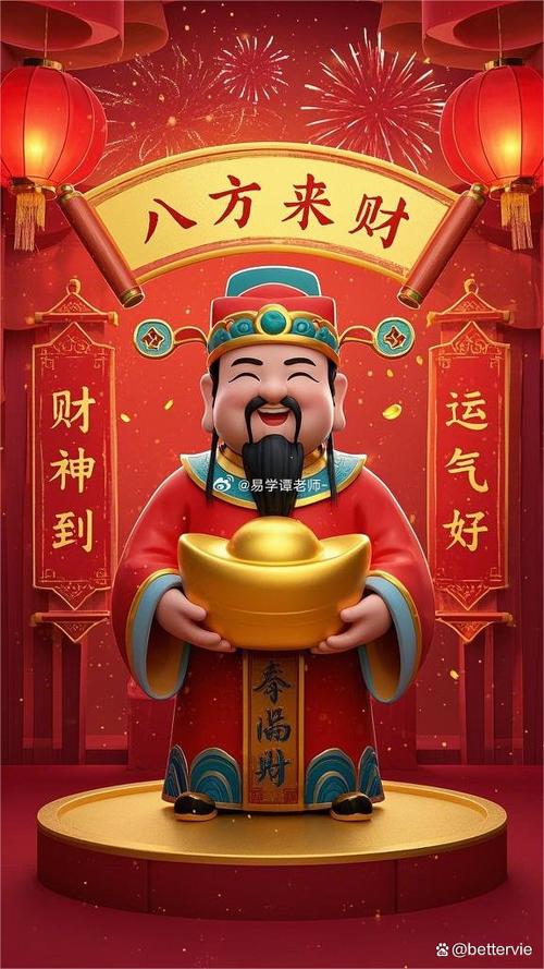 财神到接财神大家欢乐接财神