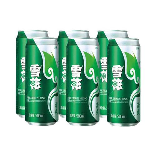 雪花清爽500ml瓶装图片图标