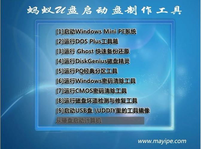u盘启动盘制作