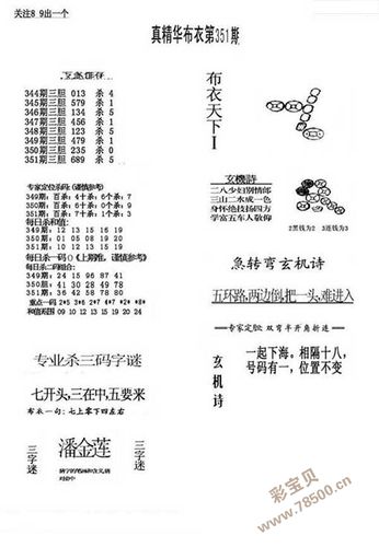 今天电子布衣晚报3D
