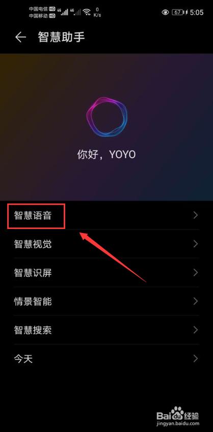 华为语音控制叫什么
