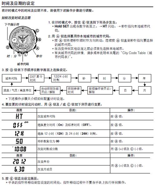 卡西欧说明书