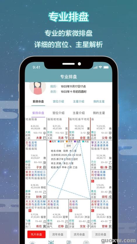 紫微斗数在线排盘免费软件