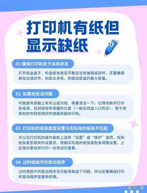 hp打印机提示缺纸但是有纸
