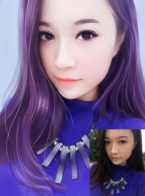 人物照片变成漫画照