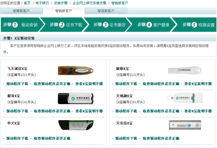 电脑怎么安装农行企业网银