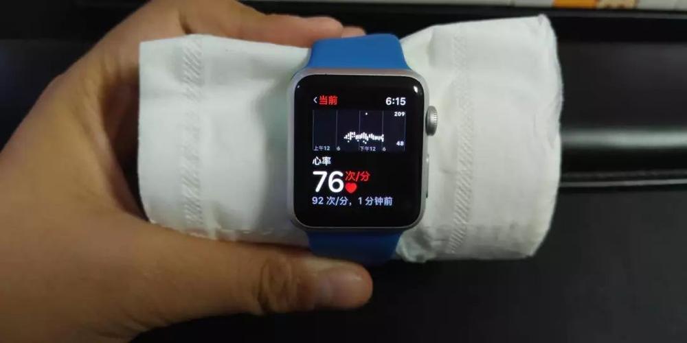 小米手环24小时心率图