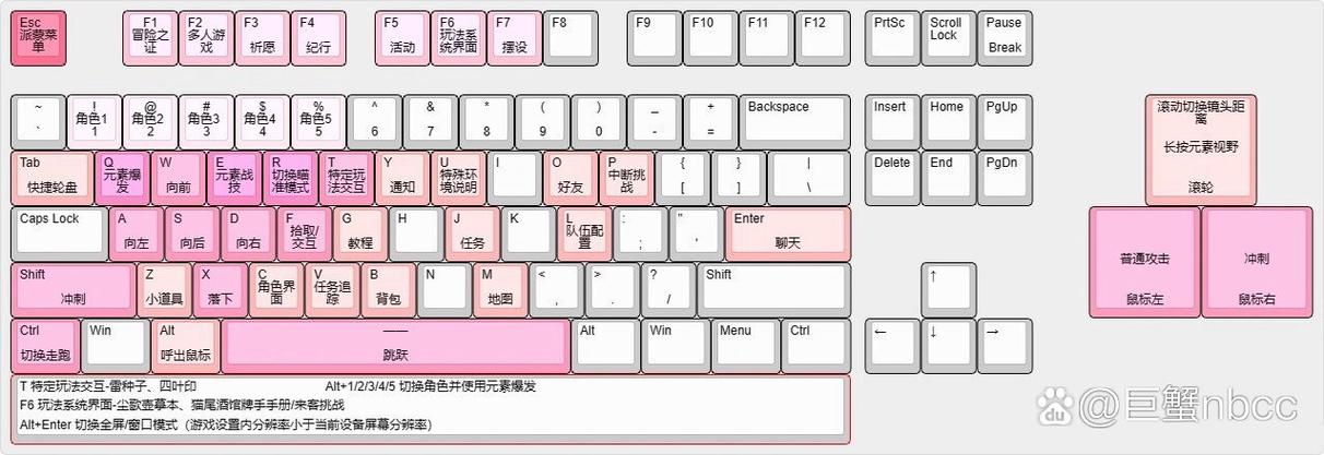 原神自定义按键