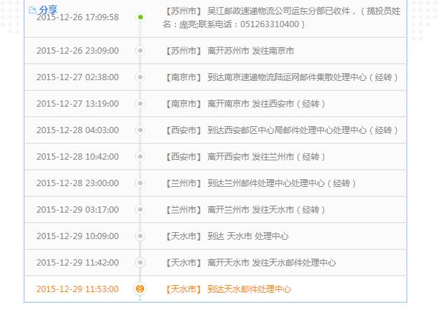 查询物流快递邮政快递