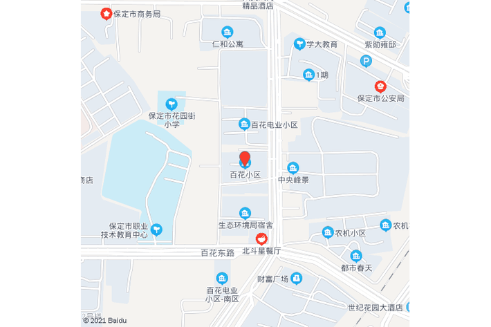 百花小区属于哪个社区图标
