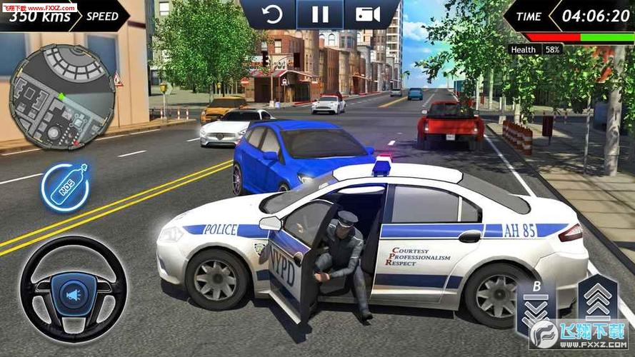 警车游戏模拟器