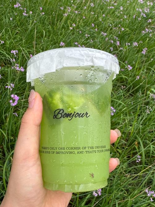 8158绿色奶茶