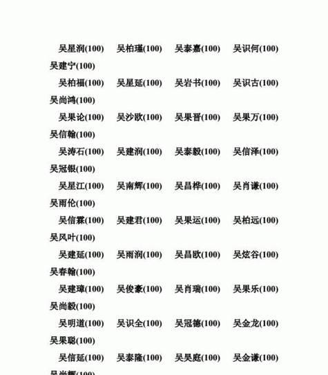 男角色名字大全