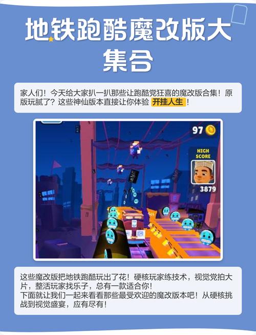 地铁跑酷菜单魔改版老大版图标