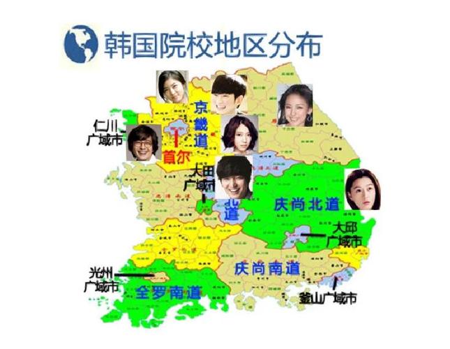 韩国大学普及程度图标