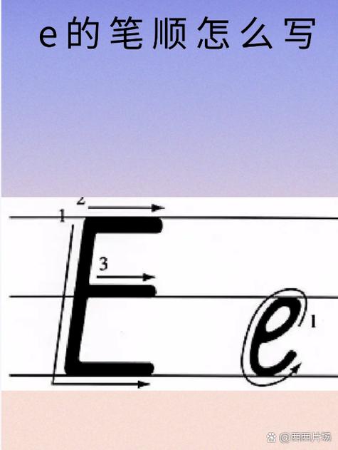 字母e的大小写规范
