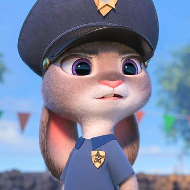 兔子警官朱迪头像
